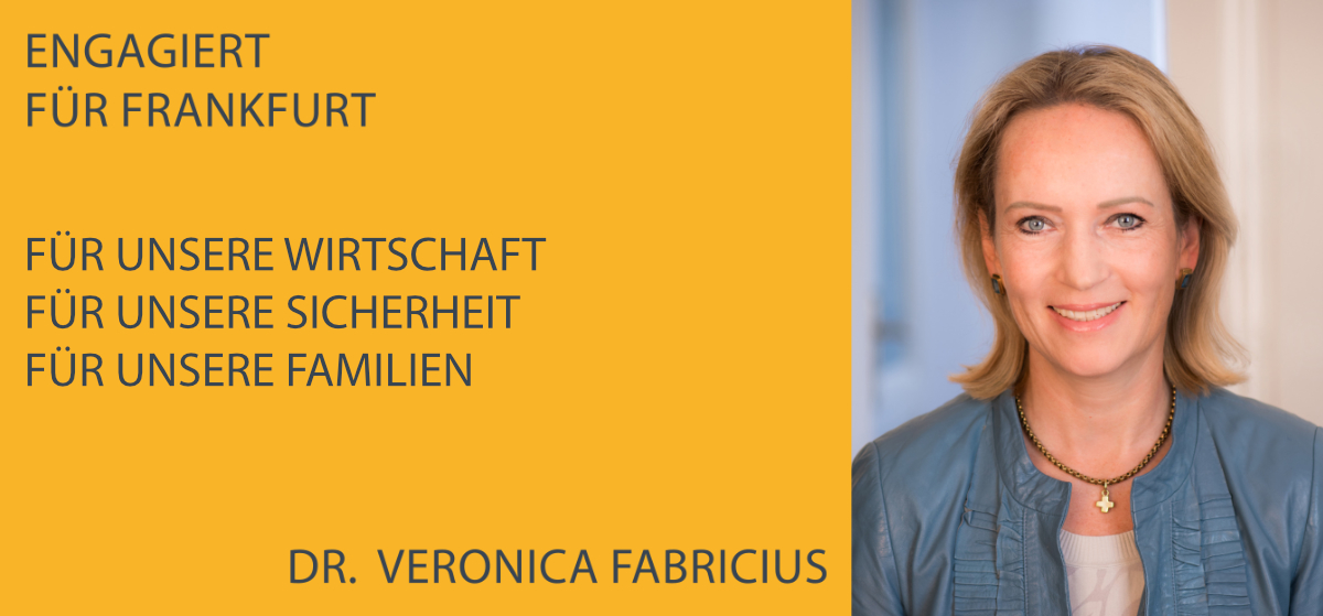 Engagiert für Frankfurt. Dr. Veronica Fabricius